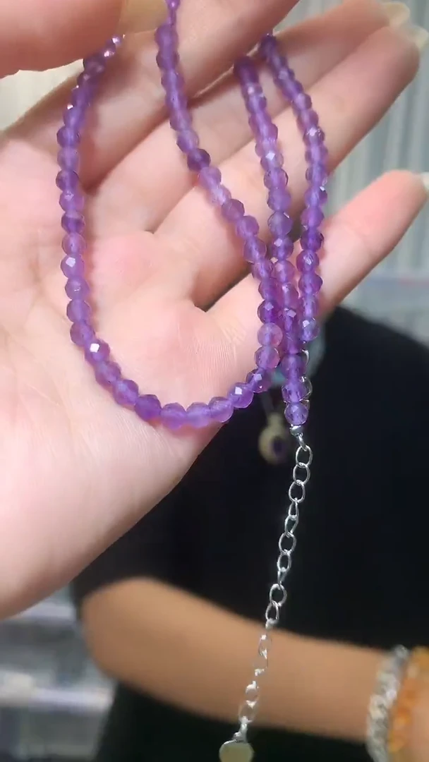 颈饰未镶嵌紫晶【宝石世家严选】