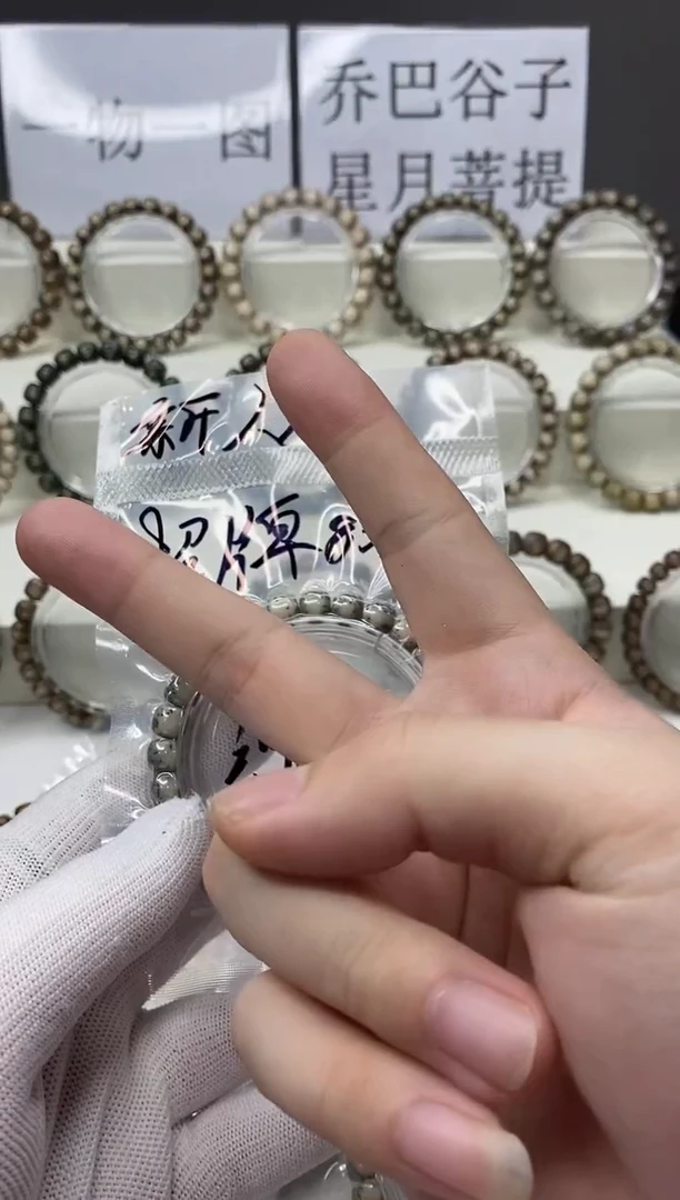 手串星月菩提103  河豚8*7