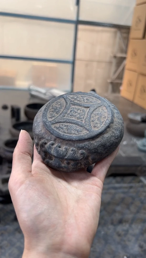 陶土【火山泥】金蟾小底座