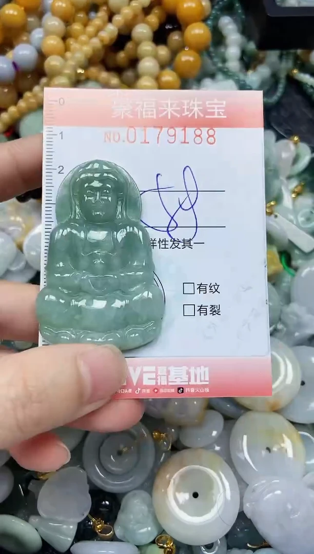 翡翠未镶嵌颈饰闪购0179188