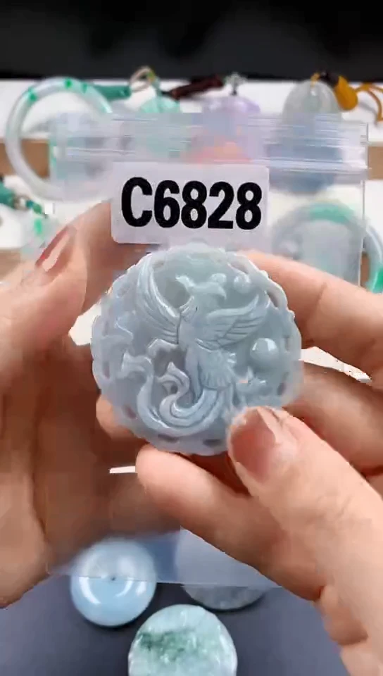颈饰未镶嵌翡翠天然翡翠吊坠挂件