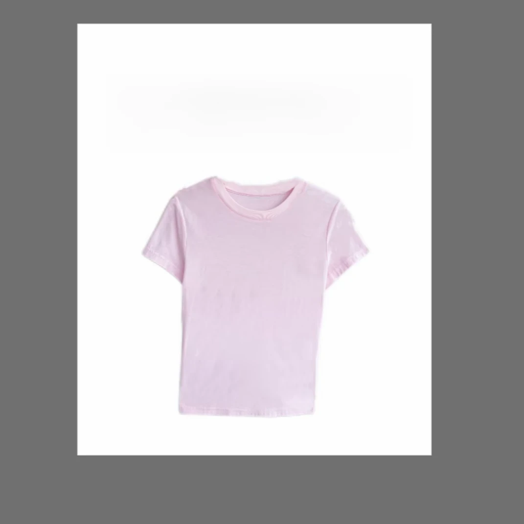 夏季新款设计感宽松百搭T恤上衣C5227