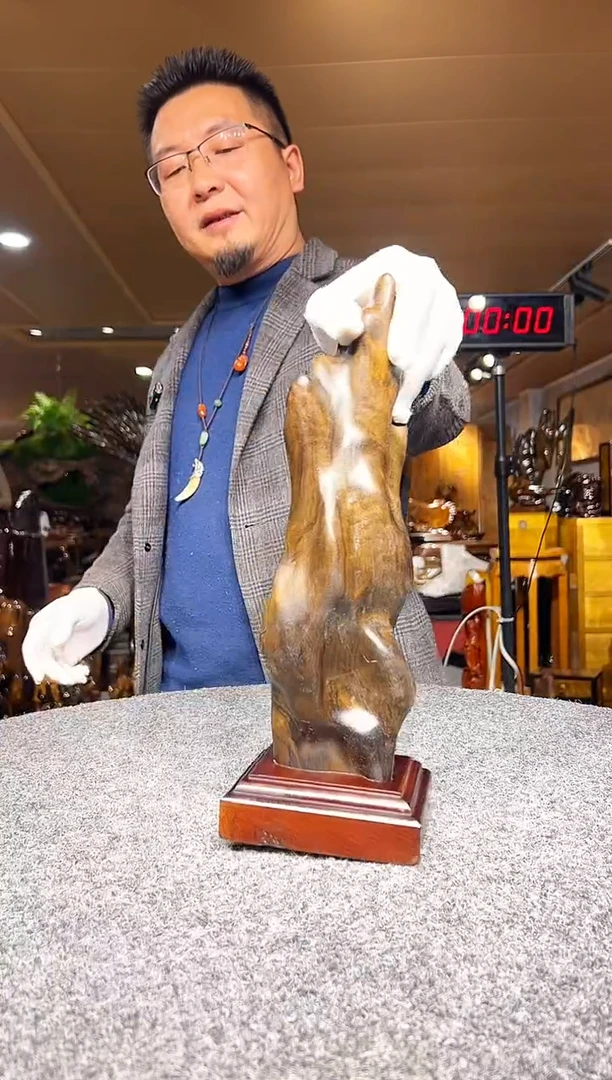 金丝楠木雕款?***?金丝楠木摆件