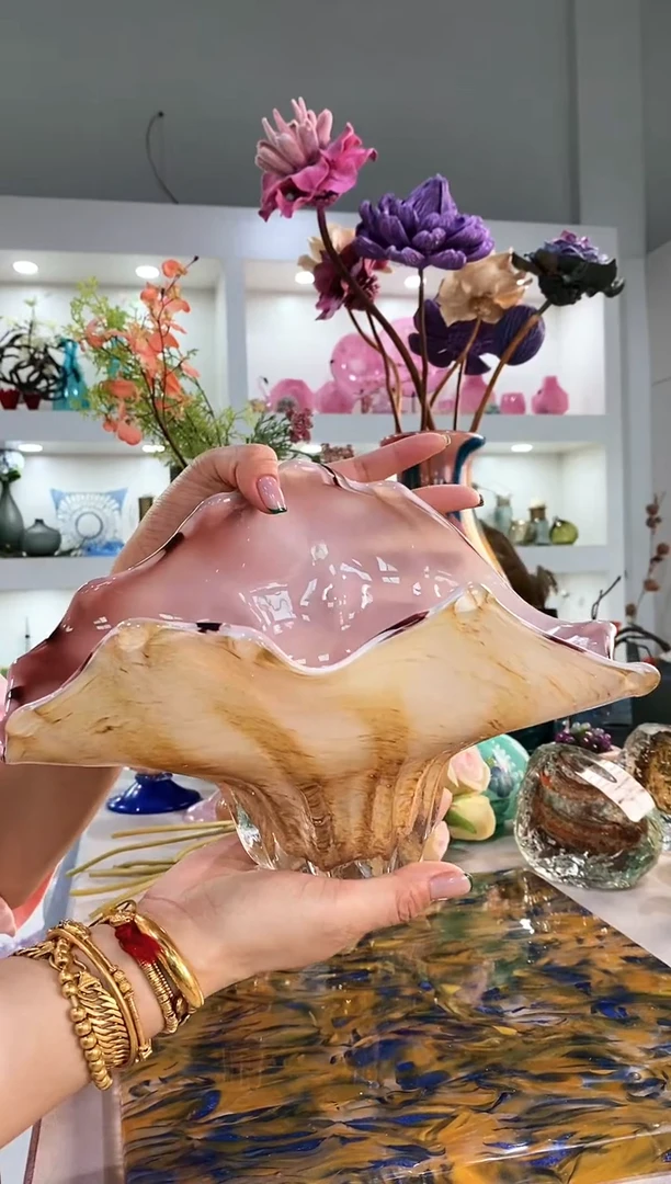 慕忆家手作琉璃花瓶