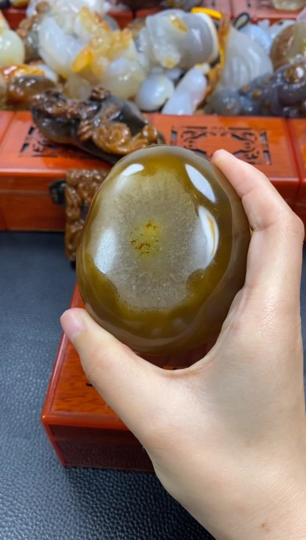 未镶嵌手把玛瑙/玉髓荣*1