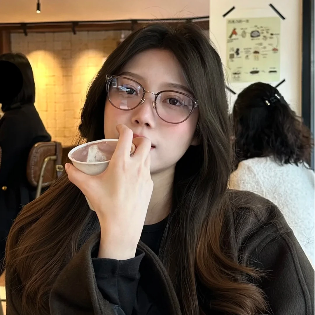 暴龙杨紫同款网红钛材质近视眼镜框猫眼镜架时尚