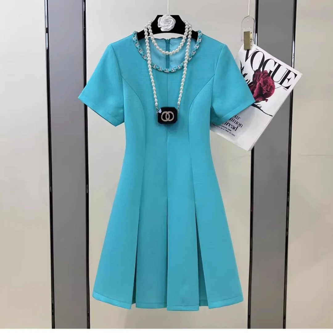 ru25直播福利小香风连衣裙