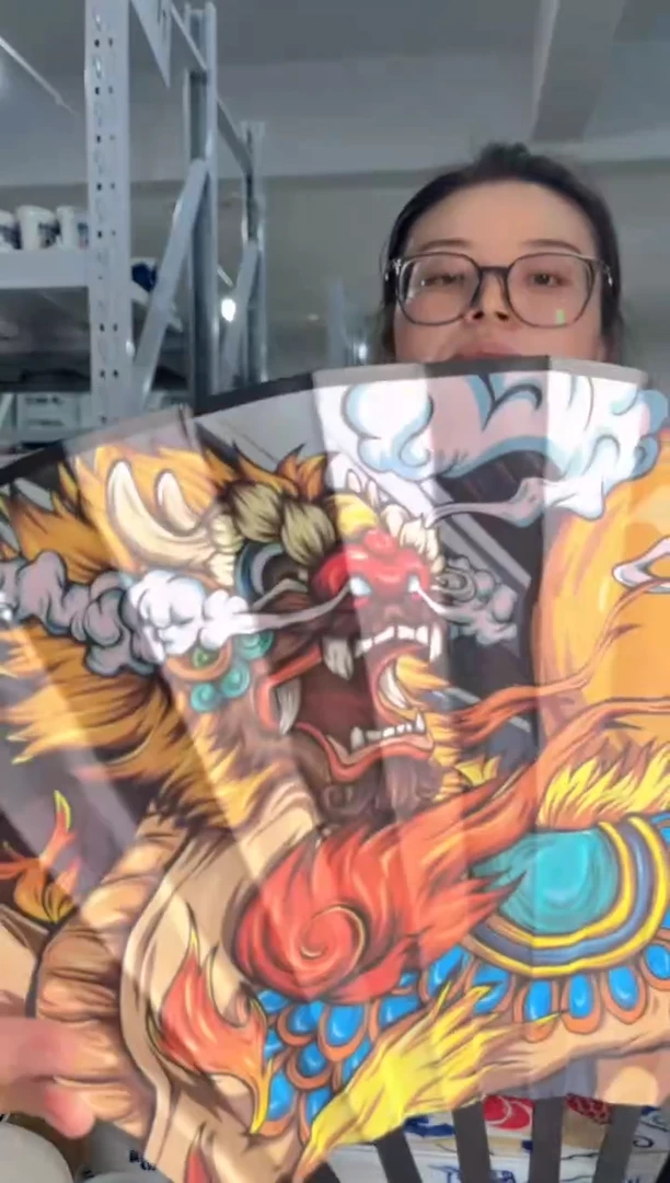 绢布/宣纸/竹拙明院（福利价格）鸿运当头折扇