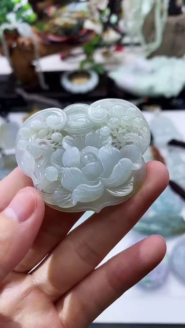 颈饰未镶嵌翡翠天然缅甸A货翡翠