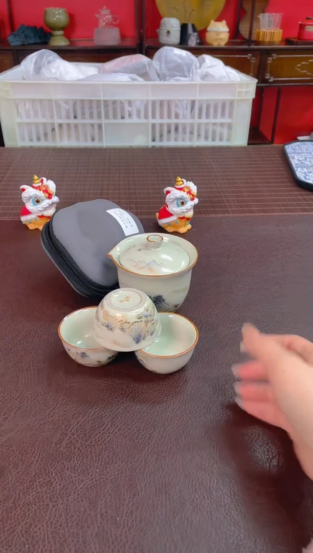 【闪购商品】瓷片【沉鱼茶器】清货底价 库存单一