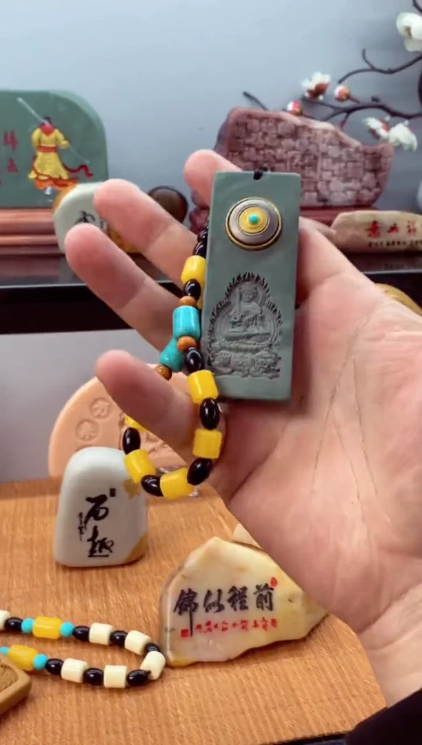 石材兔 石头雕刻刻字摆件