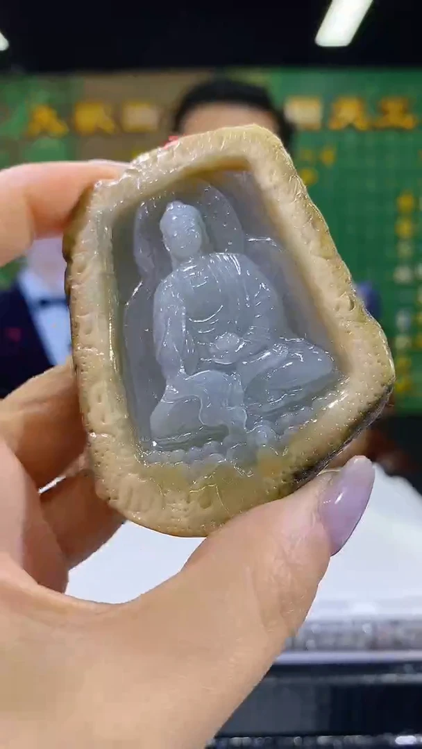 定制翡翠未镶嵌01/0510/W/佛