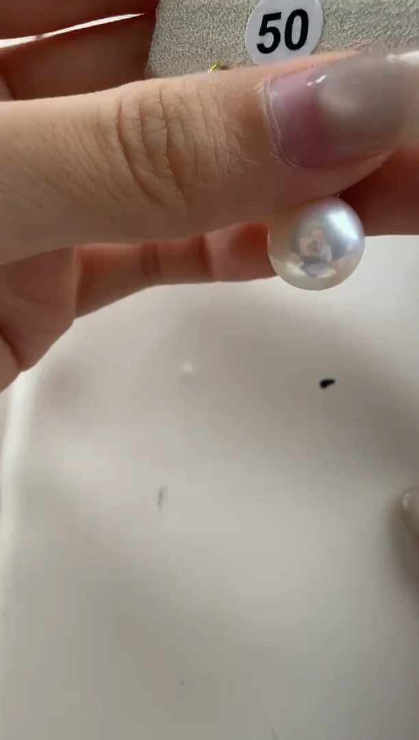 淡水珍珠银S925镶嵌吊坠(赠链)11-12mm万能扣吊坠定制