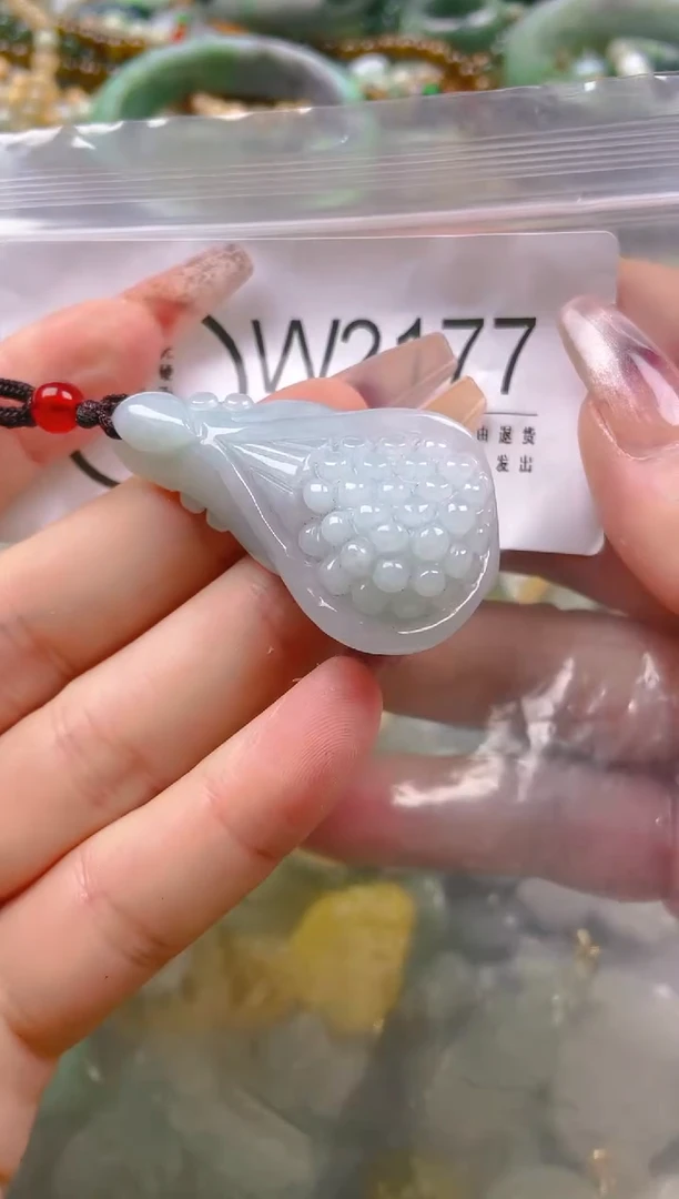 【闪购商品】翡翠颈饰未镶嵌/W/翡翠A货一图一物