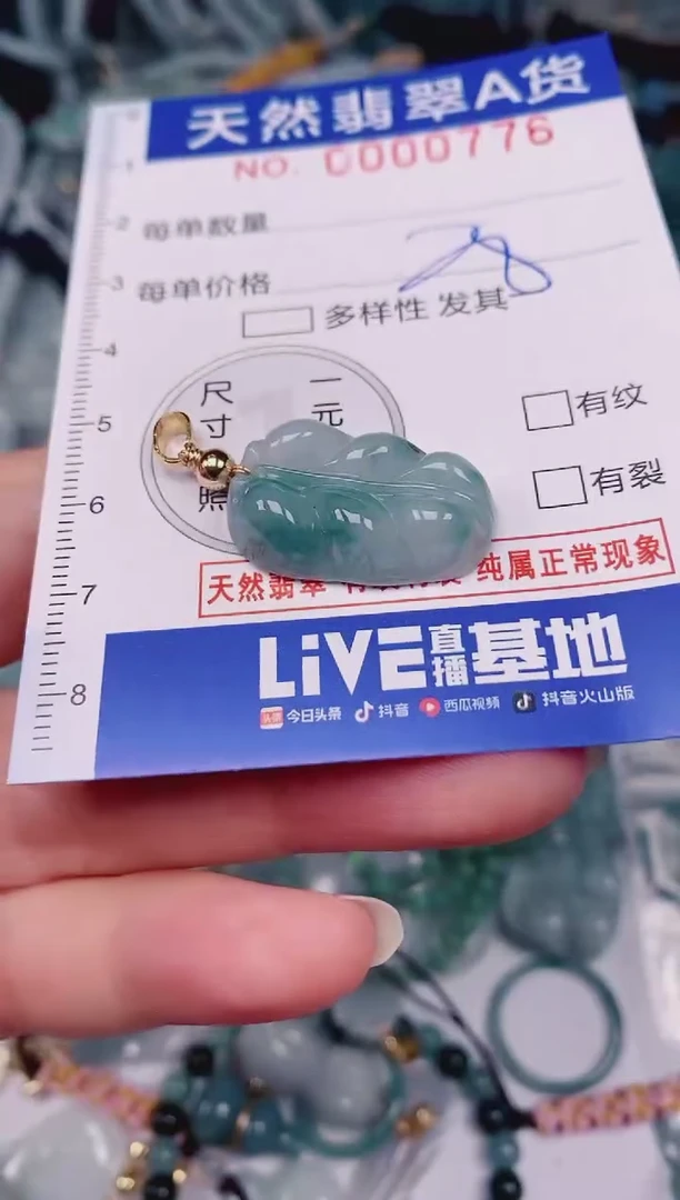 颈饰未镶嵌翡翠00000776