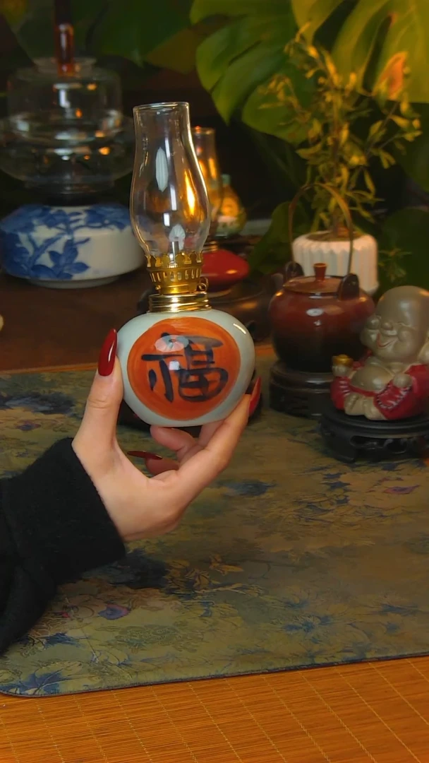 【闪购商品】景德镇陶瓷灯摆件