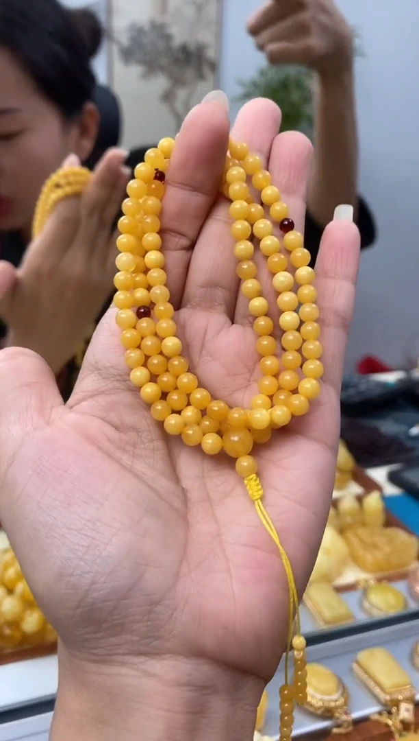 【闪购商品】琥珀裸石未镶嵌天然琥珀蜜蜡108多样性选一