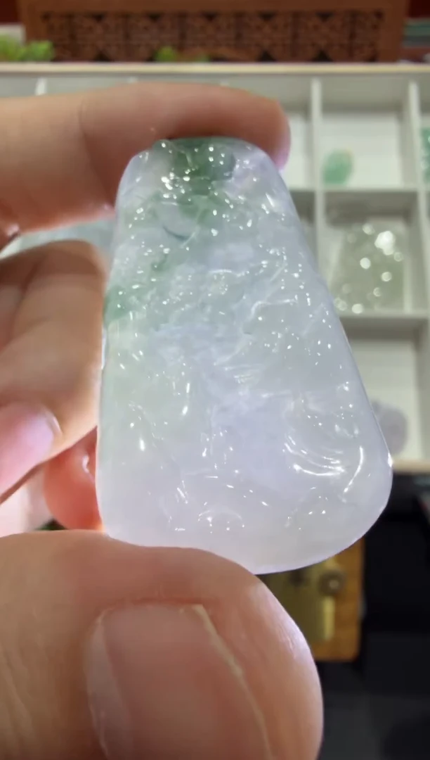 未镶嵌挂件翡翠A货翡翠多样性孤品