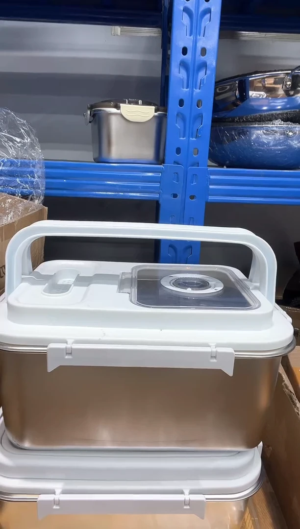 【闪购商品】不锈钢白色米桶