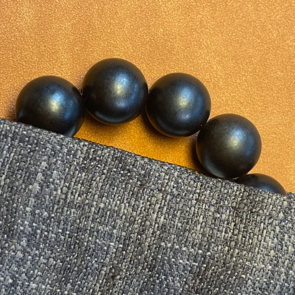 【嘉鑫】18mm*13颗男女通用家居饰品原木原色雕刻