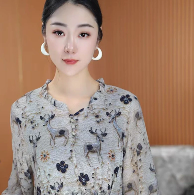 杭州正品！原版优雅显白气质透气连衣裙