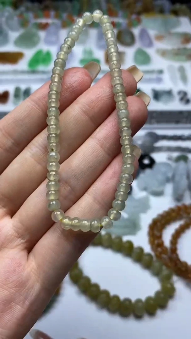 未镶嵌手链翡翠翡翠
