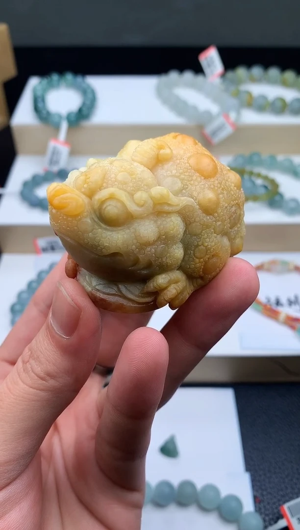 未镶嵌定制翡翠追*金蝉