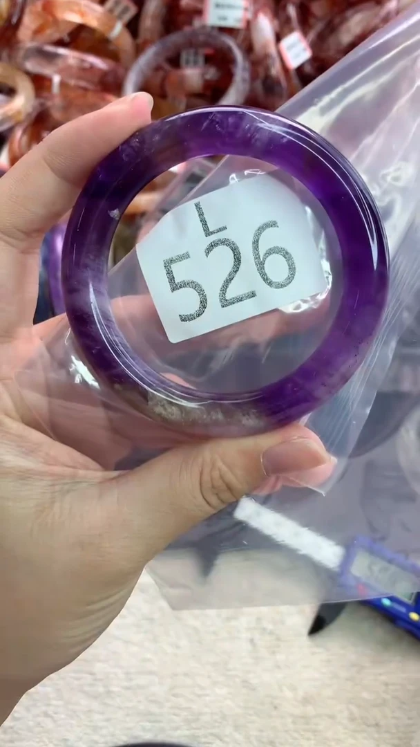 未镶嵌手镯水晶L526-53