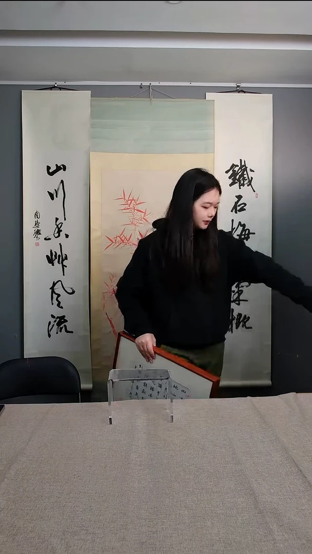 书法对联八尺作品