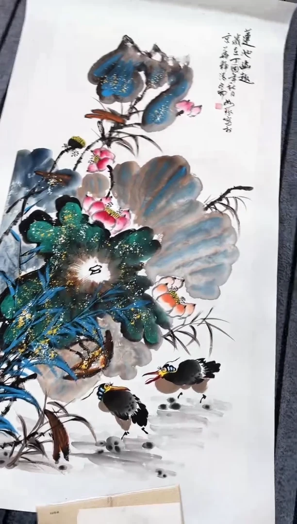 精品国画花鸟作品