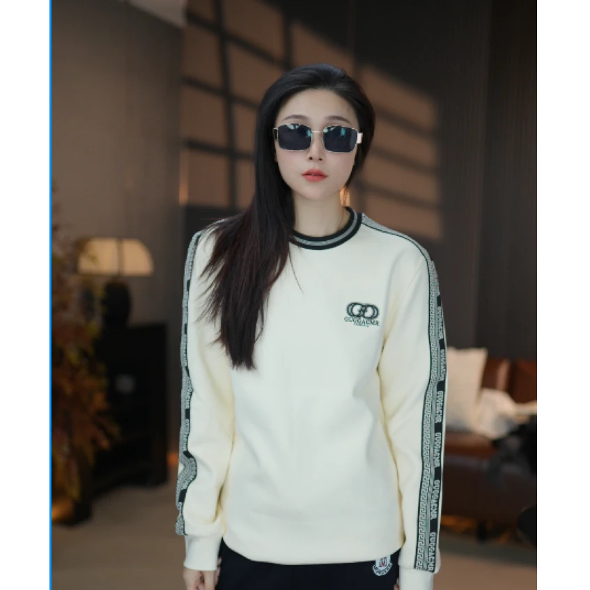 【麦先生】25秋冬男士百搭高级棉感亲肤舒适卫衣极简风复古织带刺绣