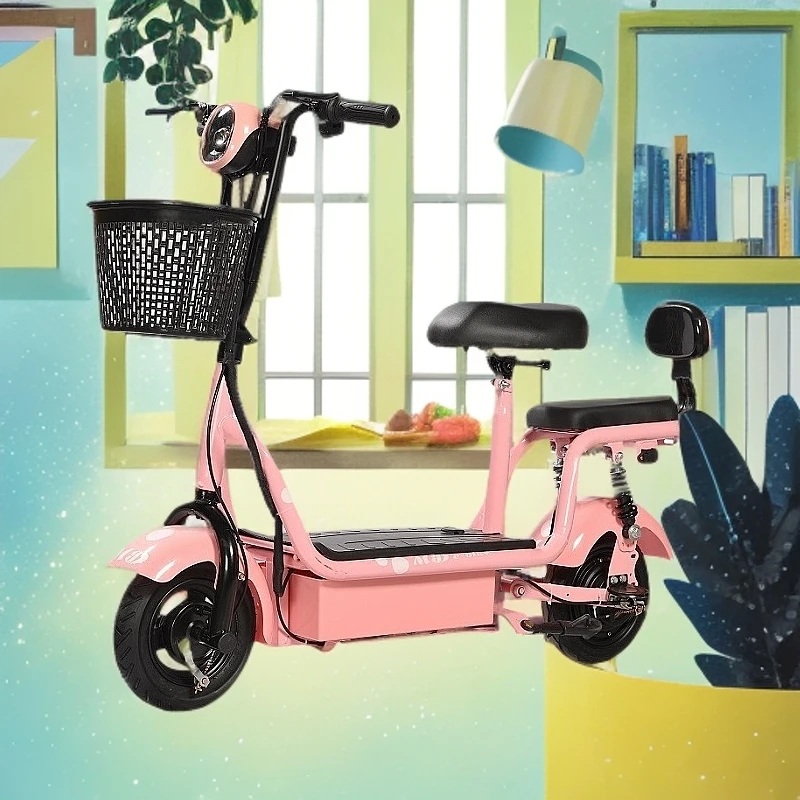可爱小型迷你可折叠电动滑板车