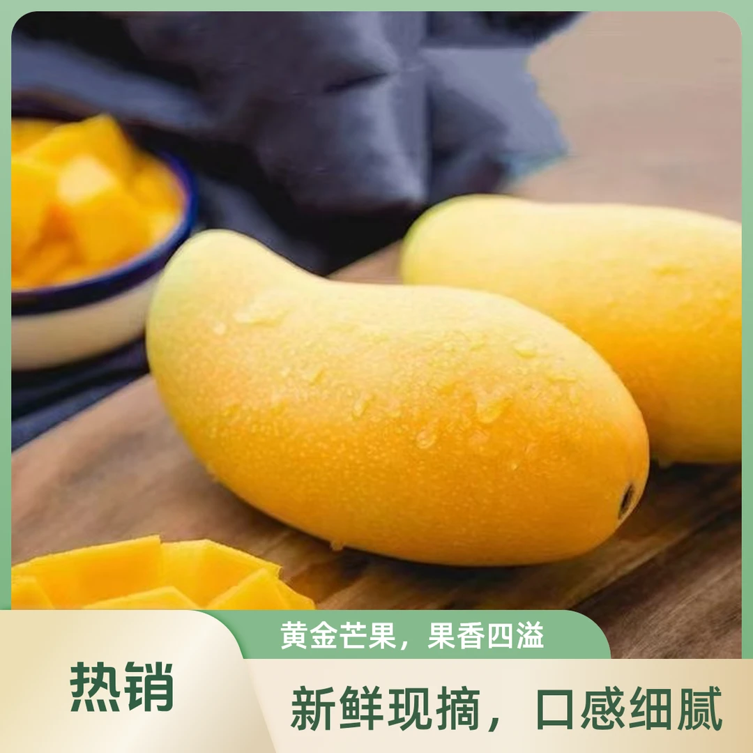 【核薄无丝】正宗海南三亚金煌芒新鲜巨无霸芒果应季水果