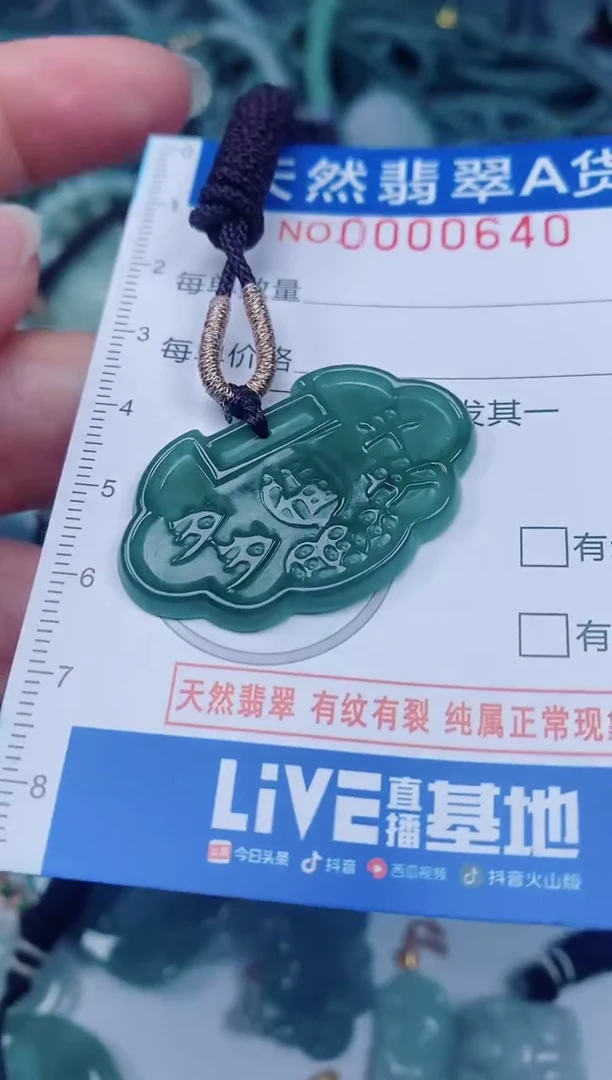 颈饰未镶嵌翡翠00000640