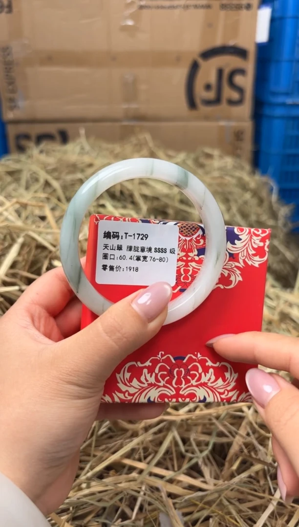未镶嵌手镯石英质玉T-1729