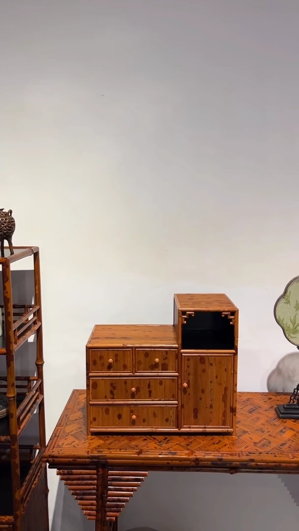 竹湘妃竹收纳柜福建妃