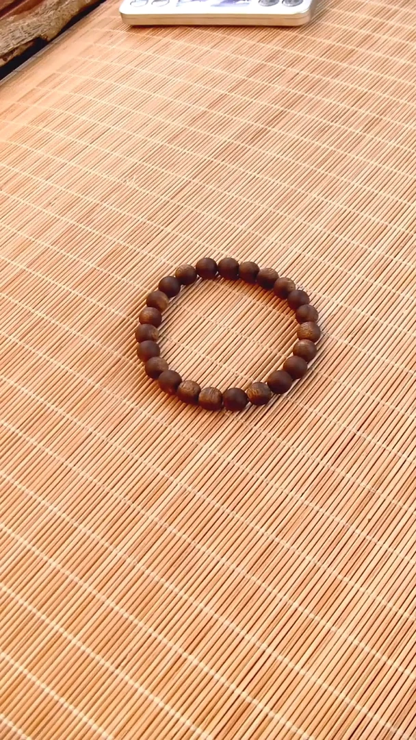 【闪购商品】沉香手串海南莺歌绿奇楠沉水浮卡8圆珠单圈