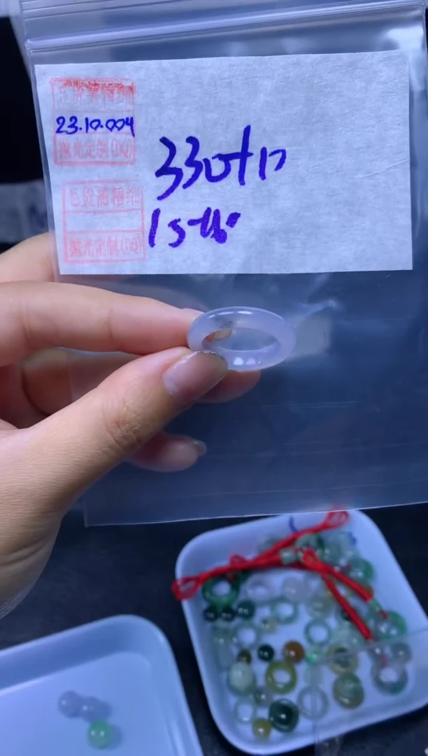 未镶嵌定制翡翠翡翠340元15#毛货需精细抛光004