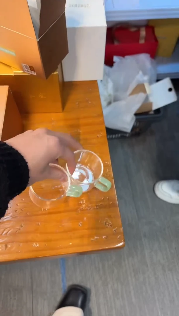 【闪购商品】孤品包装微瑕禾器-清禾杯-浅玉色