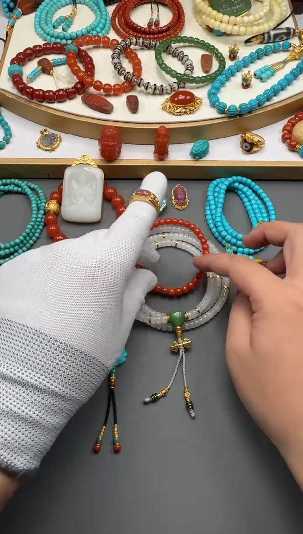 18K金镶嵌配饰玛瑙/玉髓西***~11111