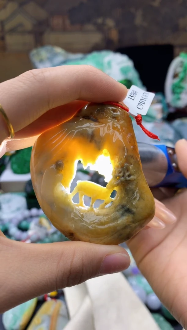 未镶嵌挂件翡翠天然A货翡翠