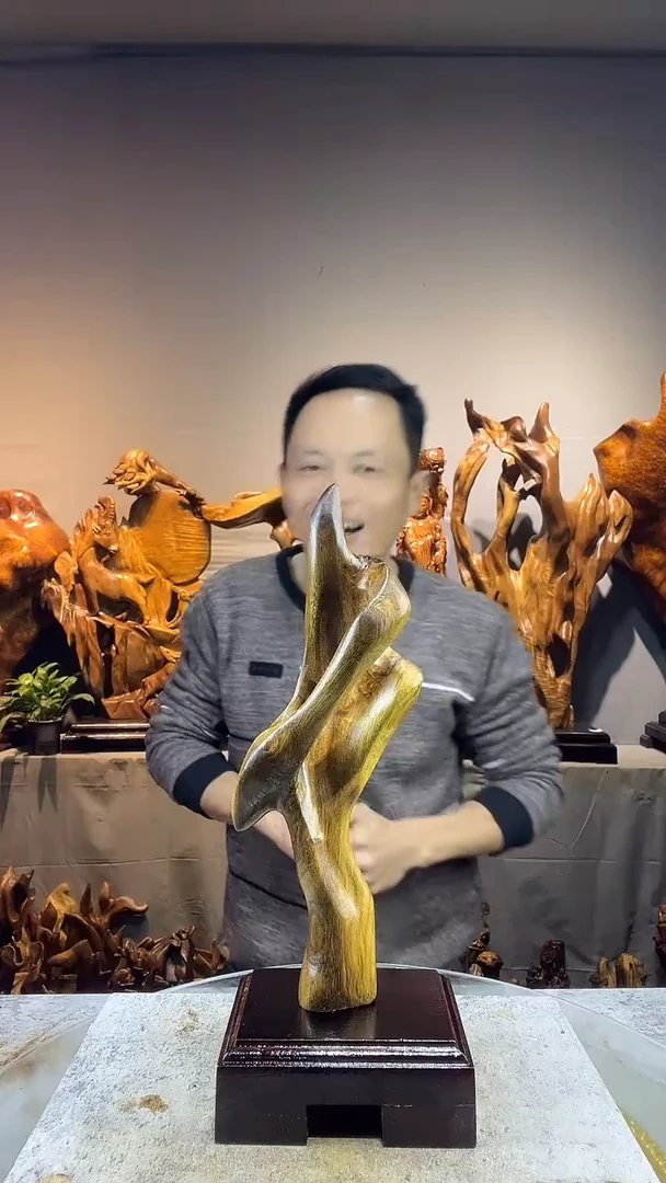 金丝楠红**代小叶桢楠随行摆件2
