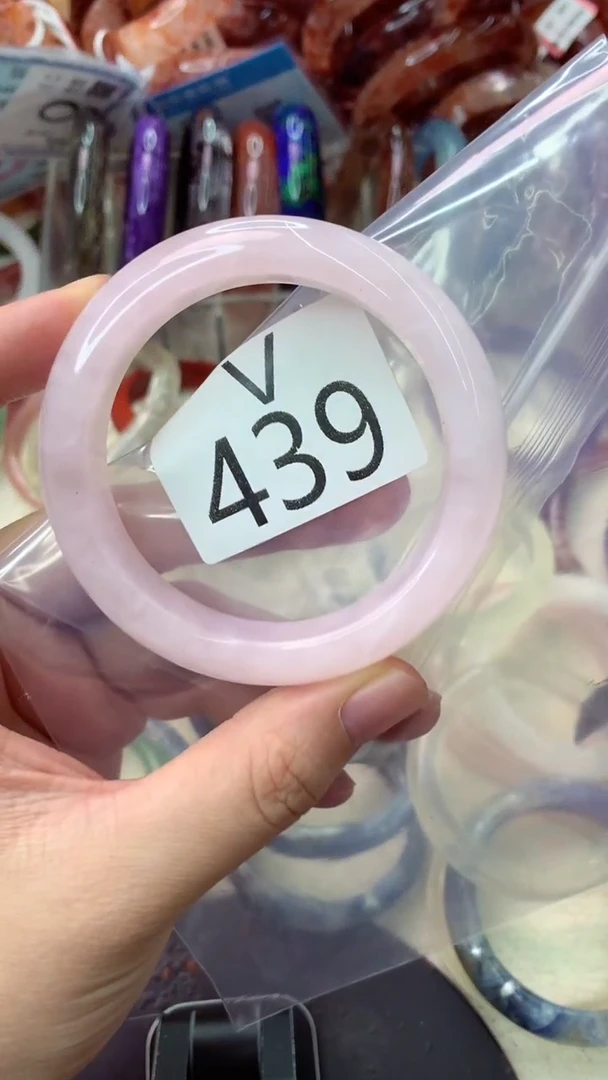 未镶嵌手镯水晶V439-52