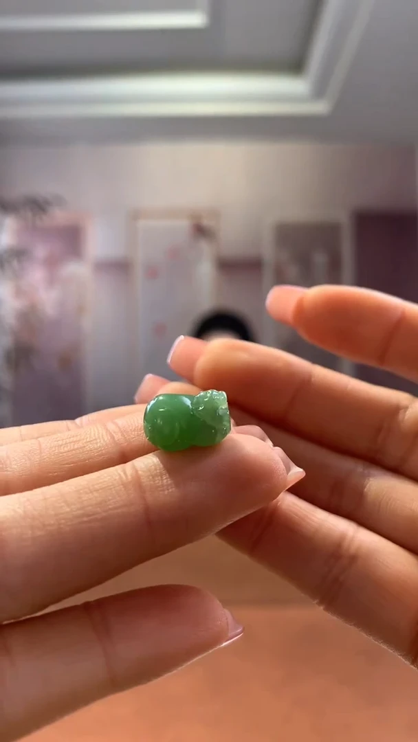 【闪购商品】和田玉挂件未镶嵌碧玉小貔貅