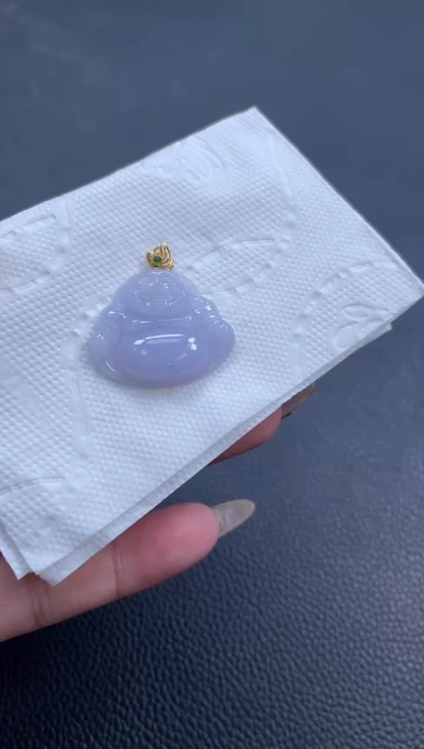 颈饰未镶嵌翡翠佛公多样性发一