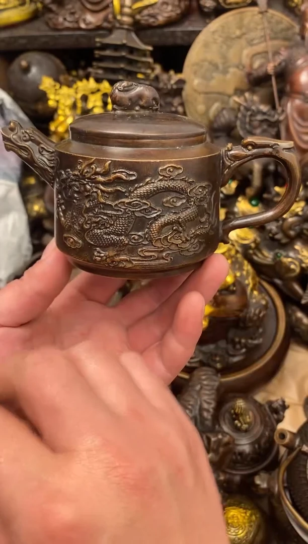 案台摆件 物品摆件 纯铜