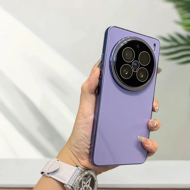 AG磨砂适用vivox200s手机壳新款电镀x200ultra自带镜头膜简约高级