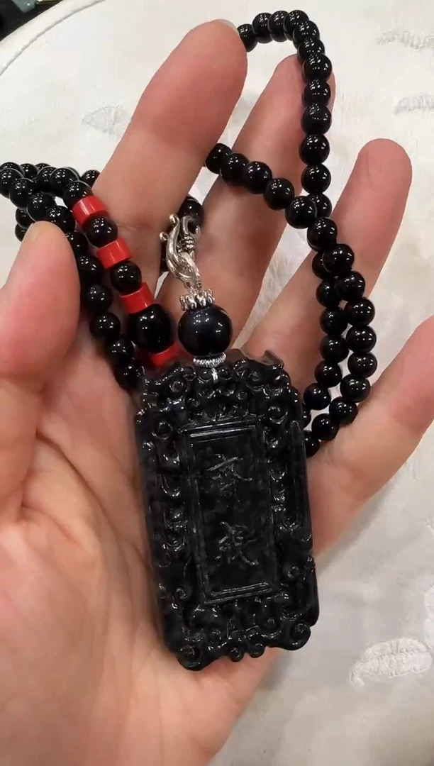 颈饰未镶嵌翡翠国风