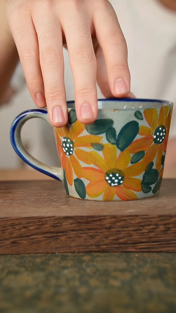 摆件泥垚手作 景德镇手工手绘器物