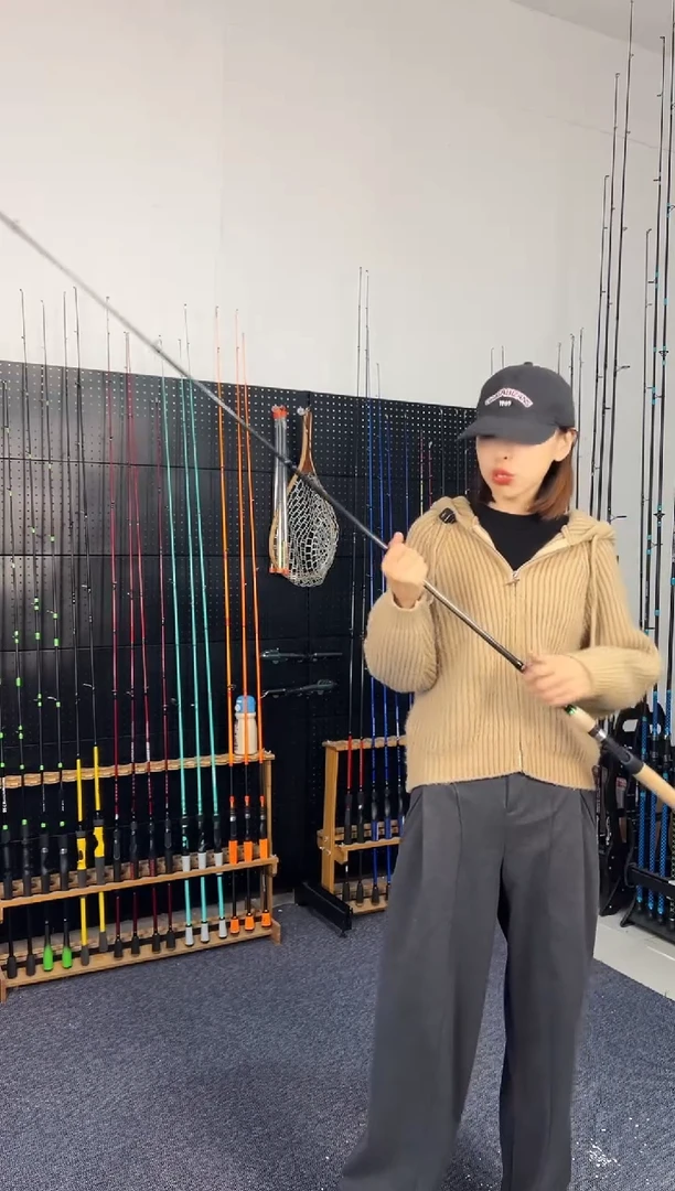 1.8m碳素DML枪柄1.8米（瑕疵尾货竿，没有售后，介意勿拍）